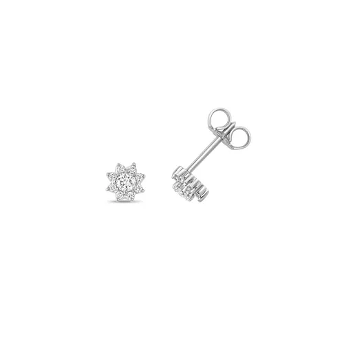 DIAMOND STUD EARRINGS 0.27ct